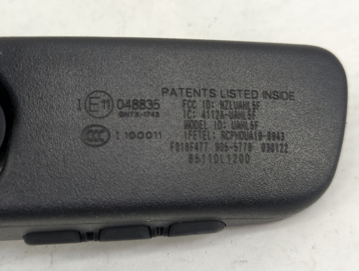 2021 Hyundai Santa Fe Interior Rear View Mirror Replacement OEM P/N:NZLUAHL5F 4112A-UAHL5F, UAHL5F, 048835 Fits Fits 2020 20