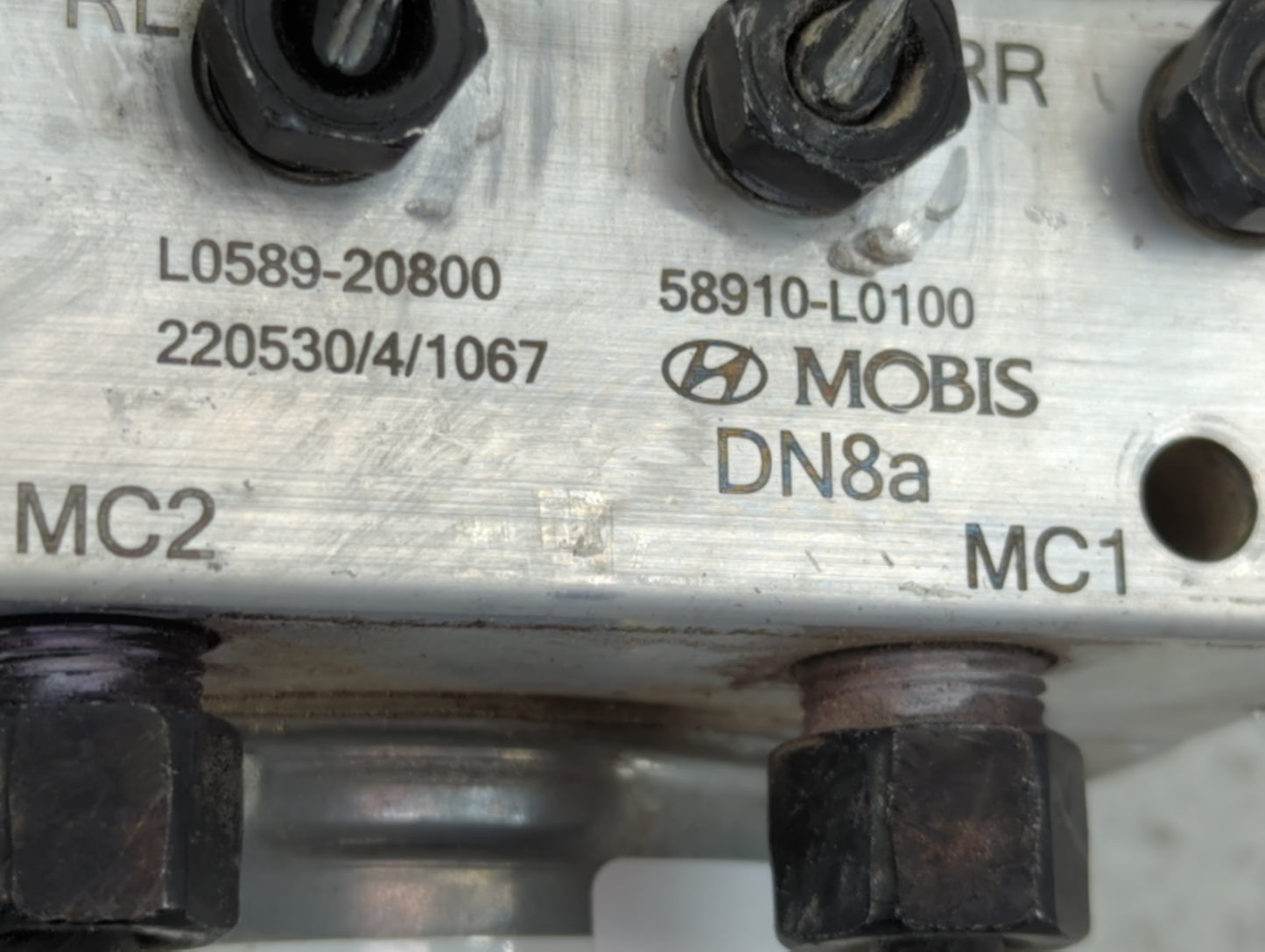 2020-2023 Hyundai Sonata ABS Pump Control Module Replacement P/N:58910-L0100 Fits Fits 2020 2021 2022 2023 OEM Used Auto Par