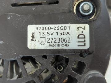 2020-2023 Hyundai Sonata Alternator Replacement Generator Charging Assembly Engine OEM P/N:37300-2SGD1 Fits OEM Used Auto Parts