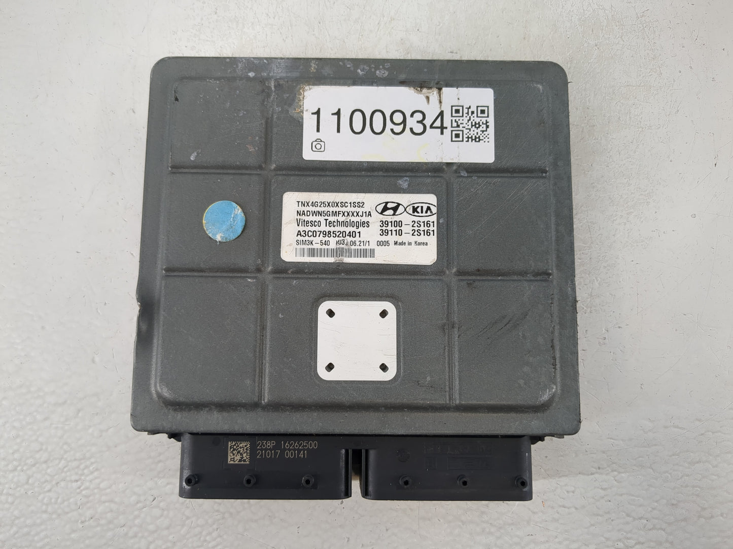 2022 Hyundai Tucson PCM Engine Control Computer ECU ECM PCU OEM P/N:39100-2S161 Fits OEM Used Auto Parts - Oemusedautoparts1