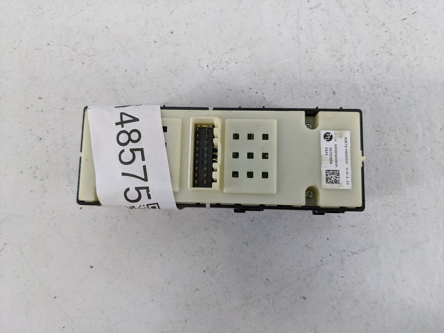 2022 Hyundai Tucson Master Power Window Switch Replacement Driver Side Left P/N:93571-N93004X Fits OEM Used Auto Parts - Oem