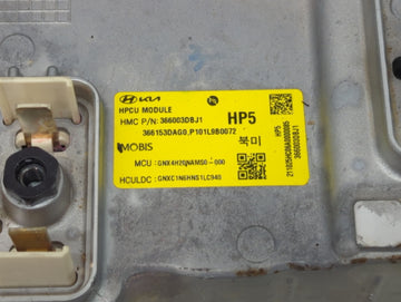 2022 Hyundai Tucson Hybrid DC Synergy Drive Power Inverter P/N:366003DBJ1 Fits OEM Used Auto Parts