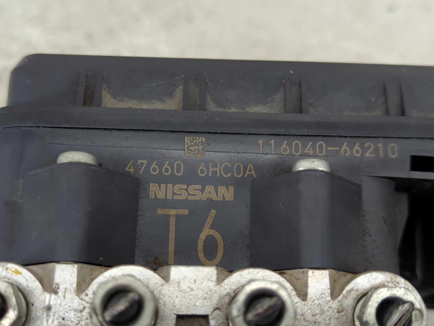 2020 Infiniti Q50 ABS Pump Control Module Replacement P/N:47660 6HC0A 116040-66210 Fits OEM Used Auto Parts - Oemusedautopar