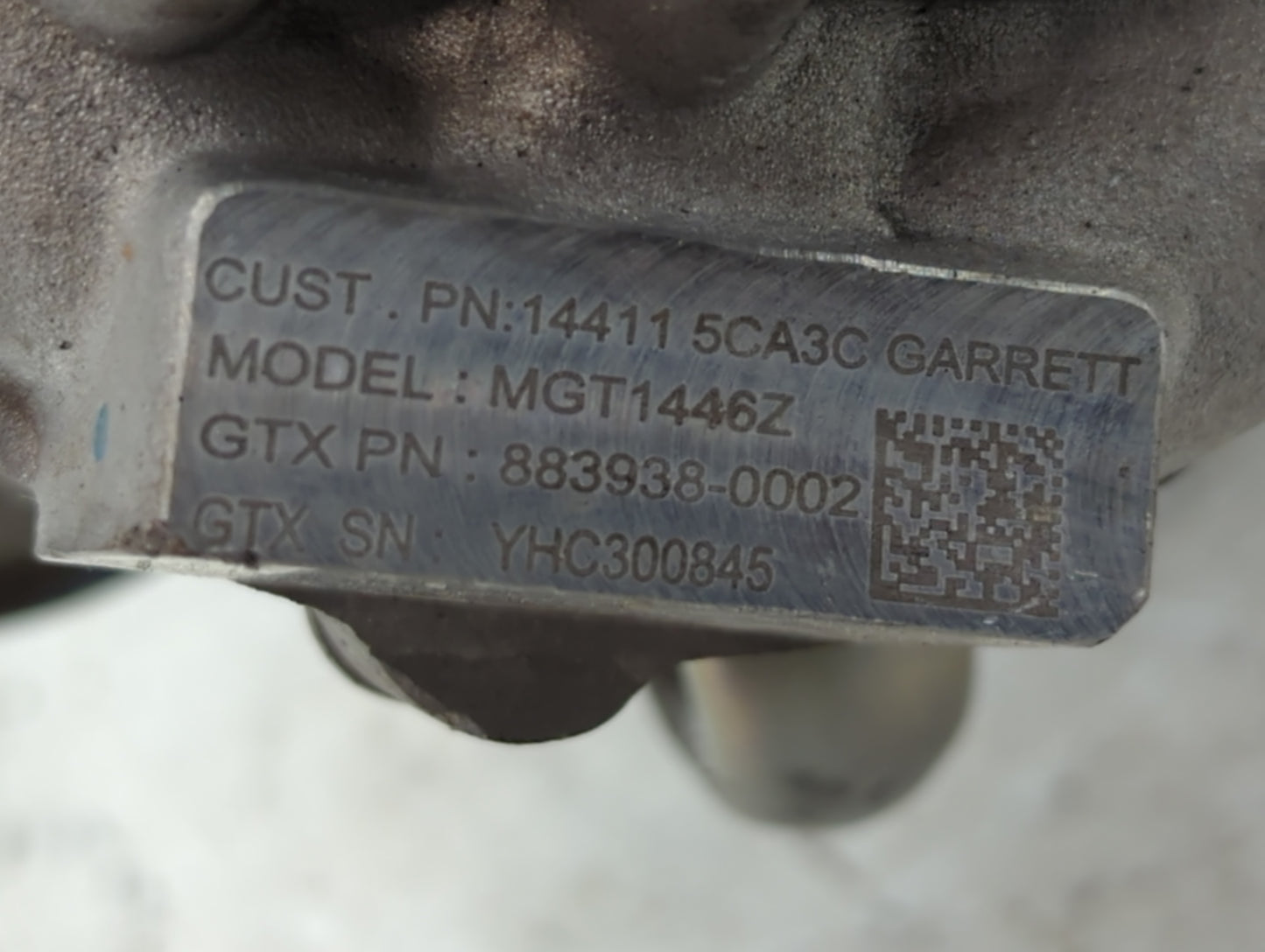 2017 Infiniti Q60 Turbocharger Turbo Charger Super Charger Supercharger - Oemusedautoparts1.com