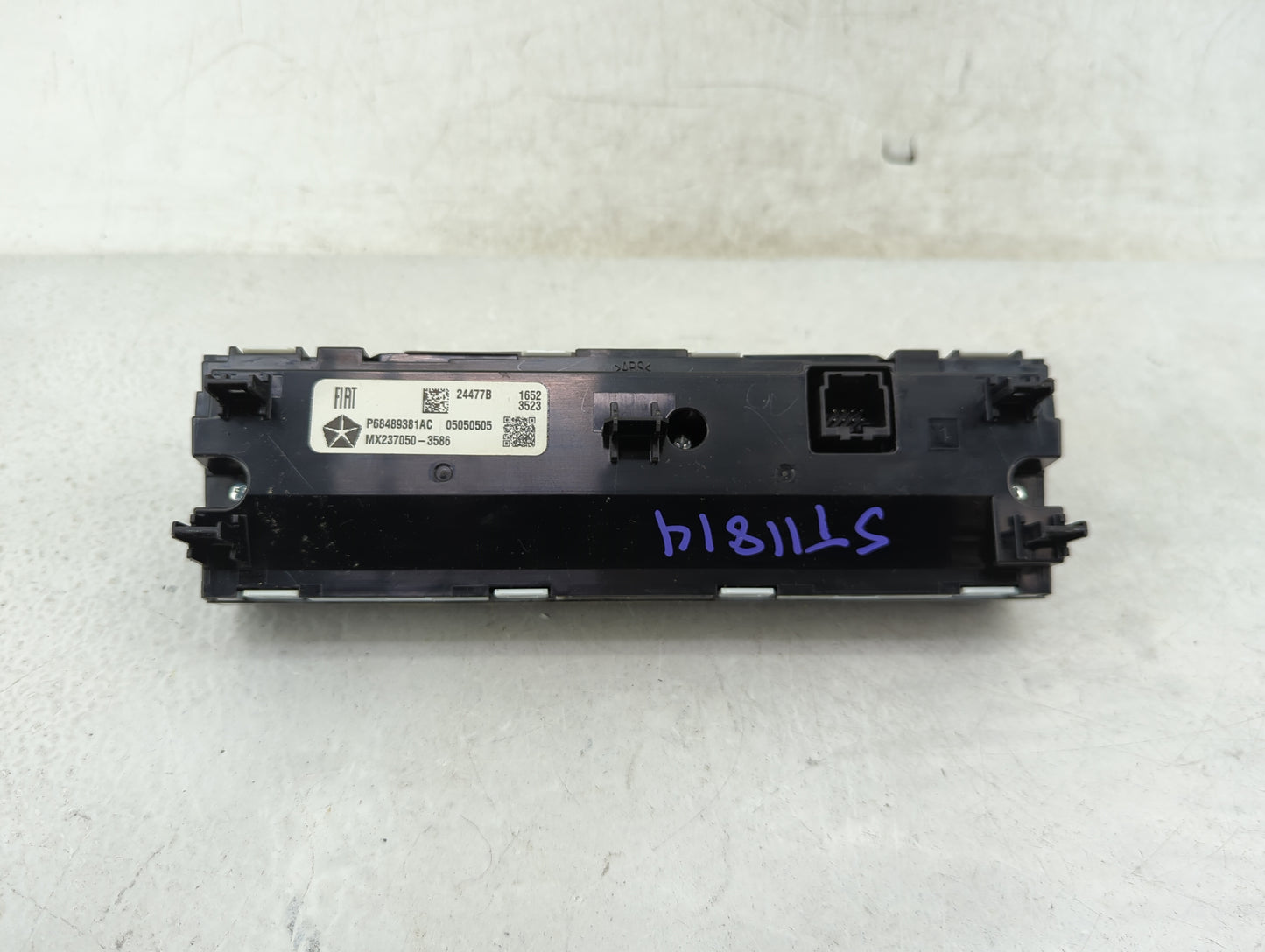 2021-2022 Jeep Grand Cherokee Climate Control Module Temperature AC/Heater Replacement P/N:P68489381AC MX237050-3586 Fits OE