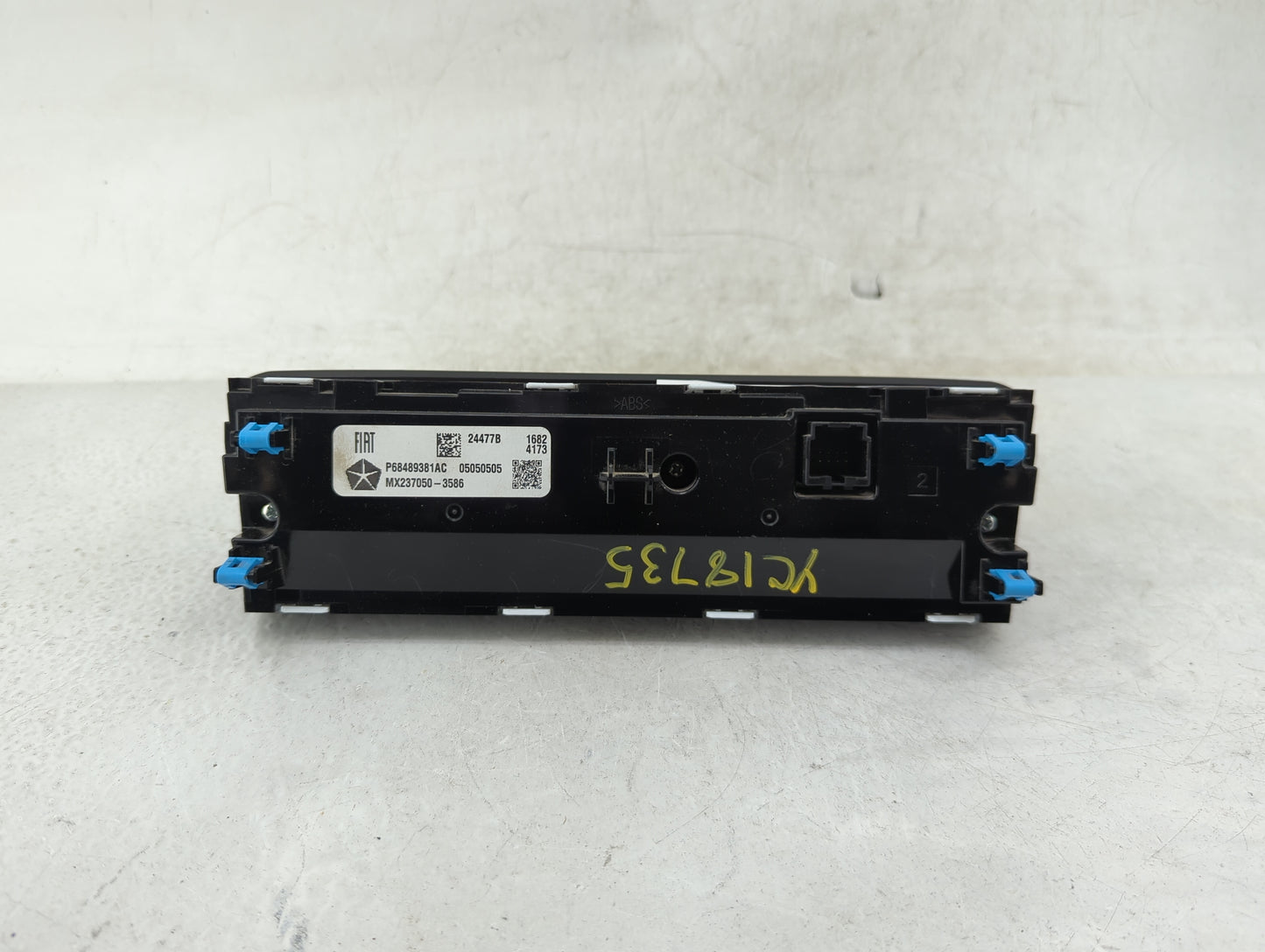 2021-2022 Jeep Grand Cherokee Climate Control Module Temperature AC/Heater Replacement P/N:P68489381AC MX237050-3586 Fits OE