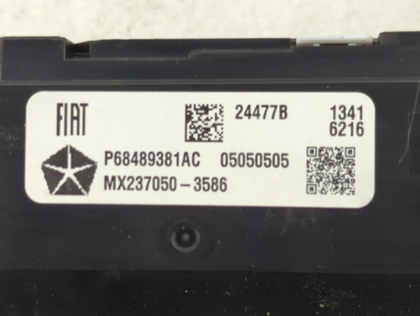 2021-2022 Jeep Grand Cherokee Climate Control Module Temperature AC/Heater Replacement P/N:P68489381AC MX237050-3586 Fits OE