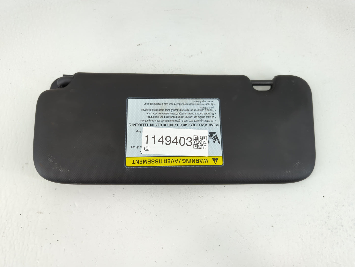 2022 Kia Forte Sun Visor Shade Replacement Passenger Right Mirror Fits OEM Used Auto Parts - Oemusedautoparts1.com