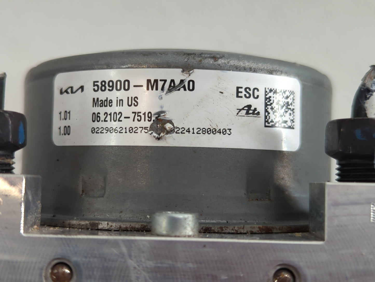 2022 Kia Forte ABS Pump Control Module Replacement P/N:58900-M7AA0 Fits OEM Used Auto Parts - Oemusedautoparts1.com