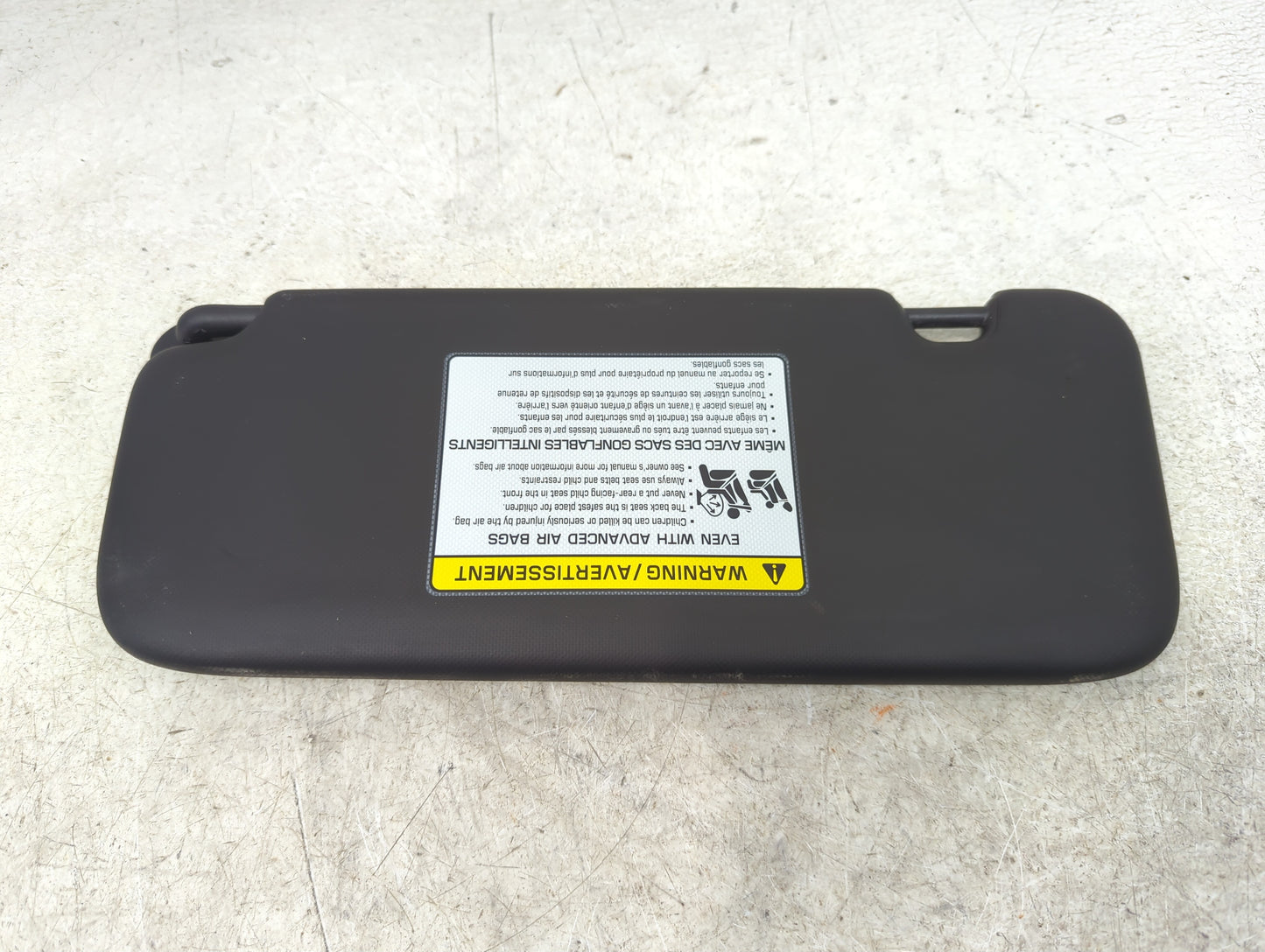 2022 Kia Forte Sun Visor Shade Replacement Passenger Right Mirror Fits OEM Used Auto Parts - Oemusedautoparts1.com