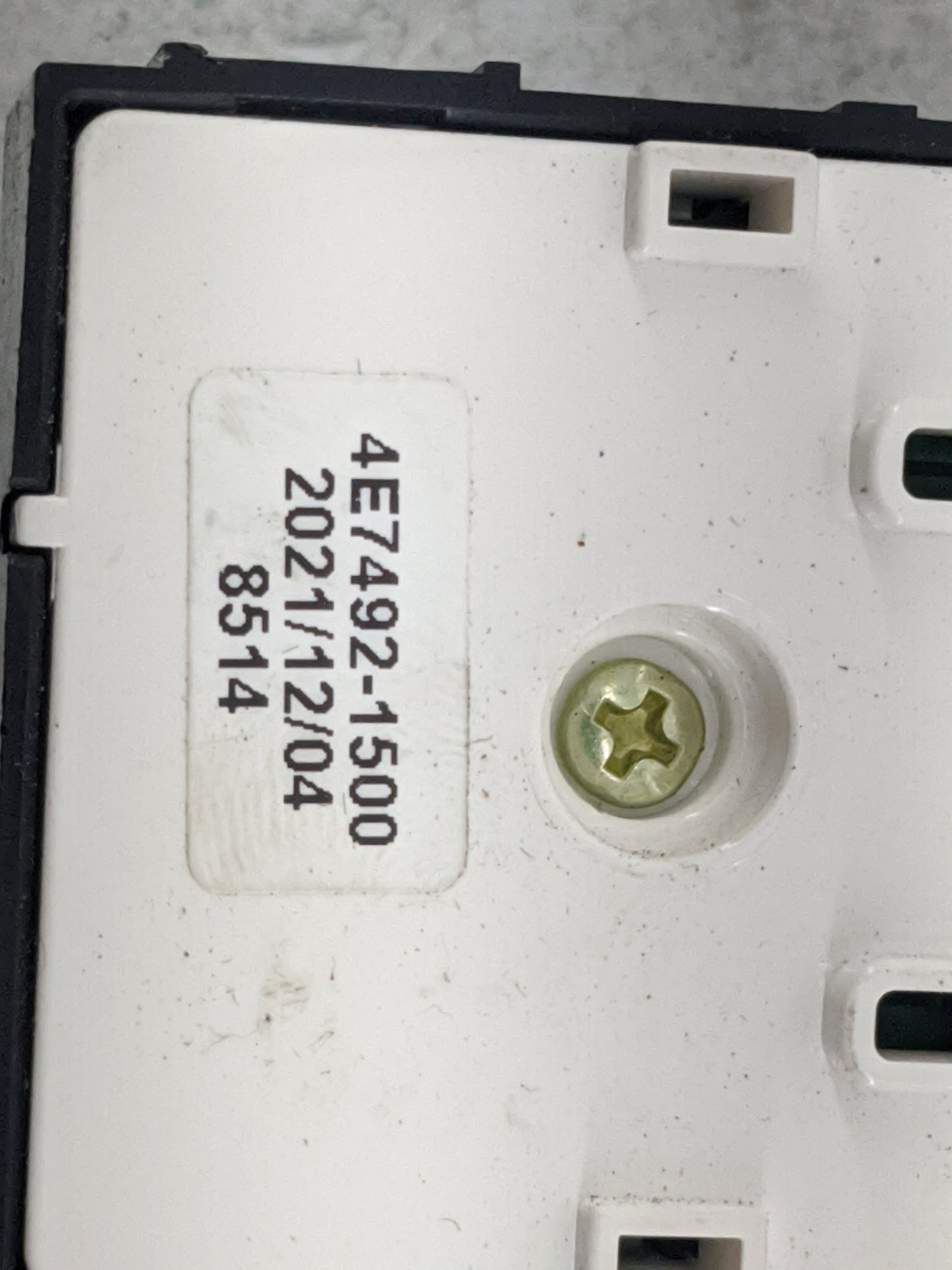 2022 Kia Forte Master Power Window Switch Replacement Driver Side Left P/N:4E7492-1500 Fits OEM Used Auto Parts - Oemusedaut