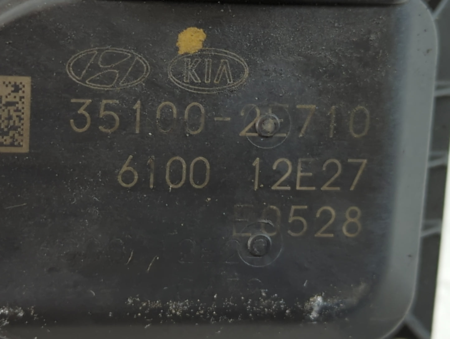 2020-2022 Kia Forte Throttle Body P/N:35100-2E710 Fits Fits 2020 2021 2022 OEM Used Auto Parts - Oemusedautoparts1.com
