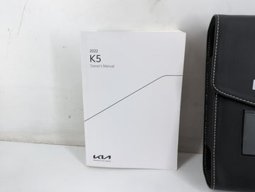 2022 Kia K5 Owners Manual Book Guide P/N:NEG5-EU21I OEM Used Auto Parts