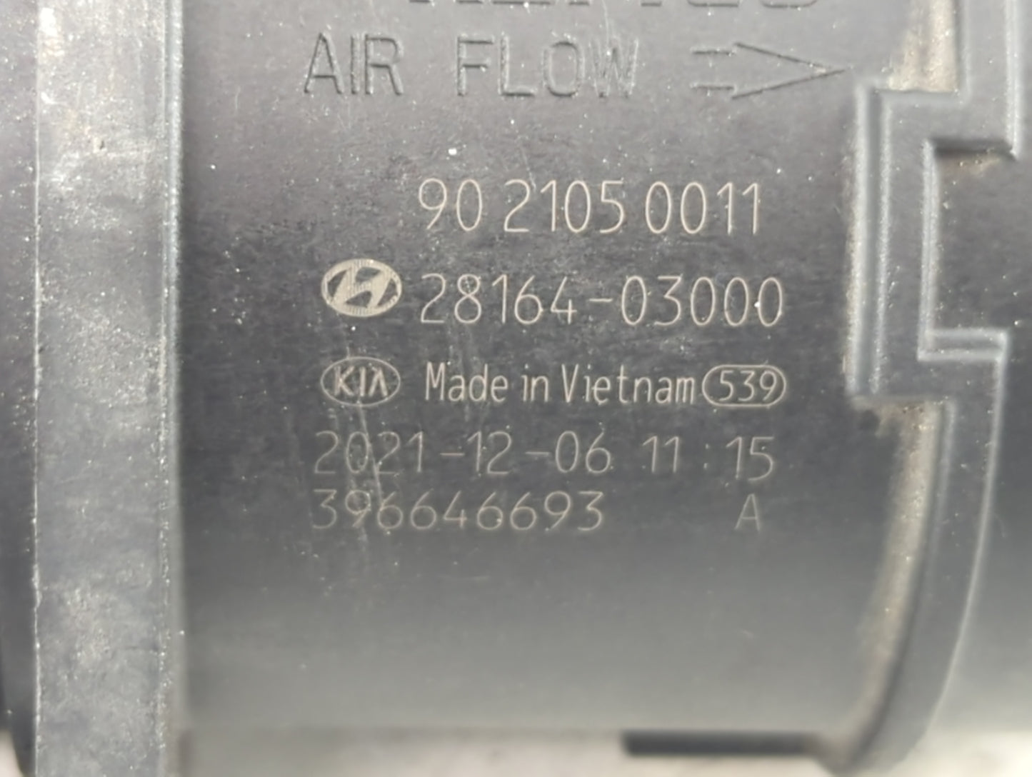 2017-2020 Kia Niro Mass Air Flow Meter Maf - Oemusedautoparts1.com
