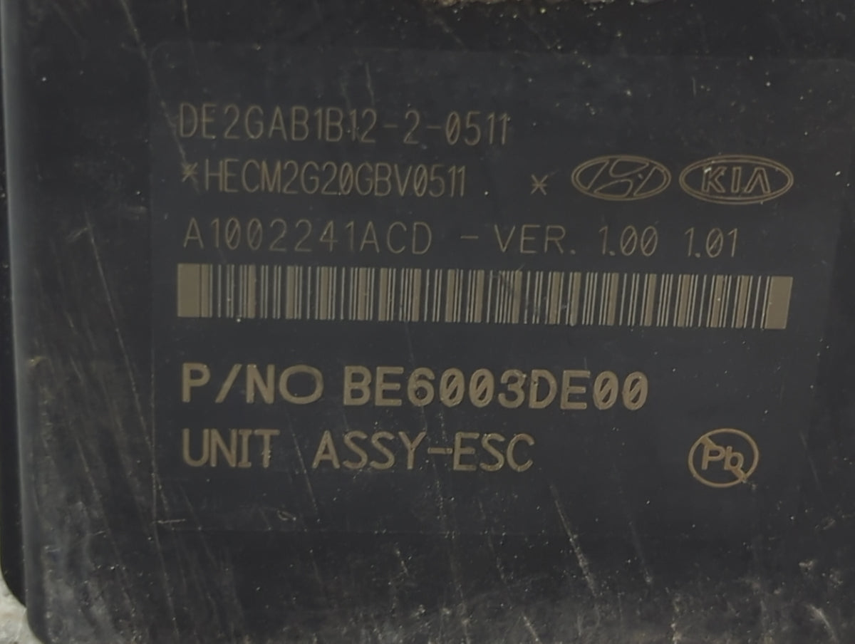 2022 Kia Rio ABS Pump Control Module Replacement P/N:BE6003DE00 A1002241ACD, DE2GAB1B12-2-0511, HECM2G20GBV0511 Fits OEM Use