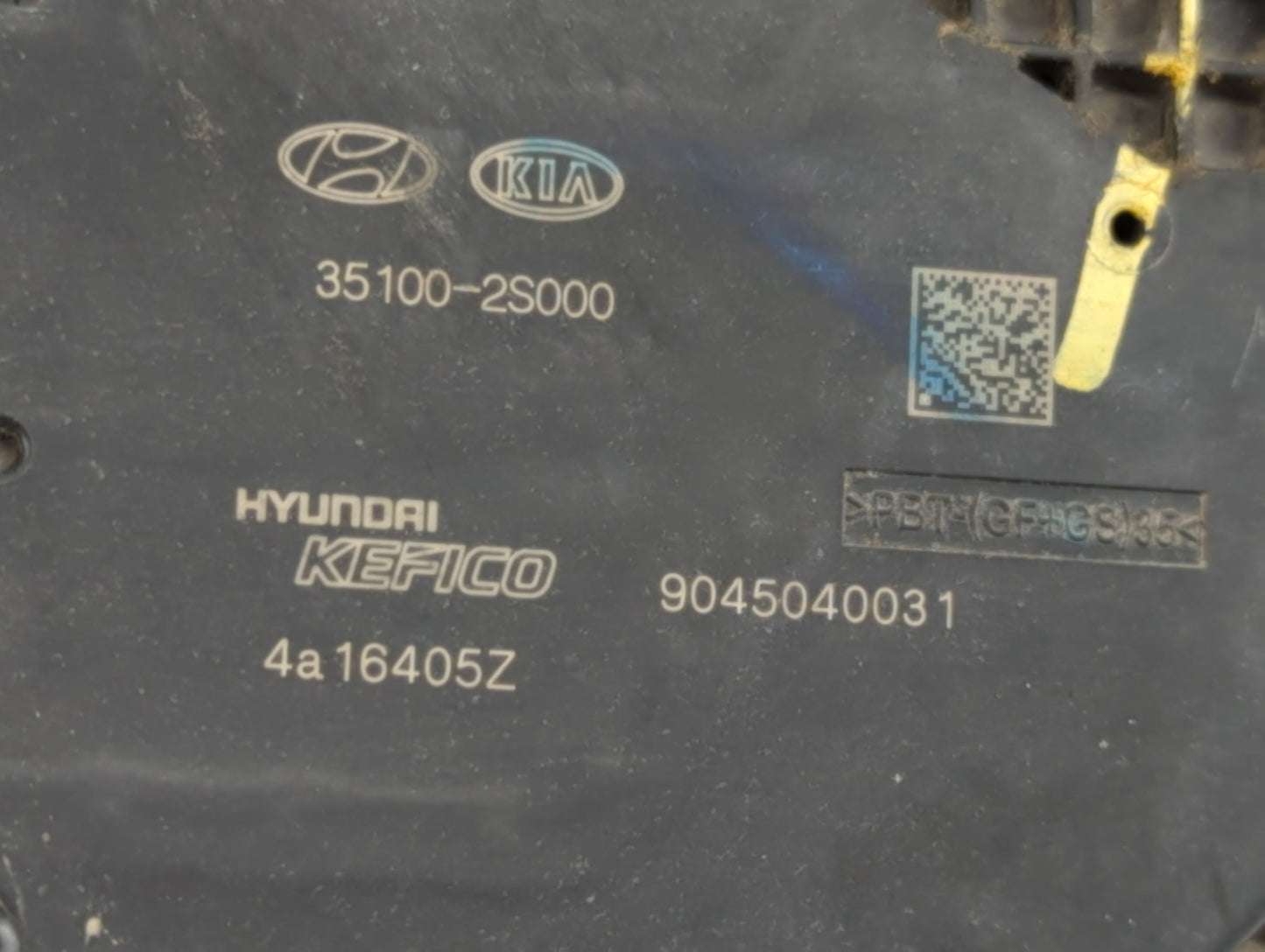 2021 Kia Sorento Throttle Body P/N:35100-2S000 Fits Fits 2020 2022 2023 OEM Used Auto Parts - Oemusedautoparts1.com