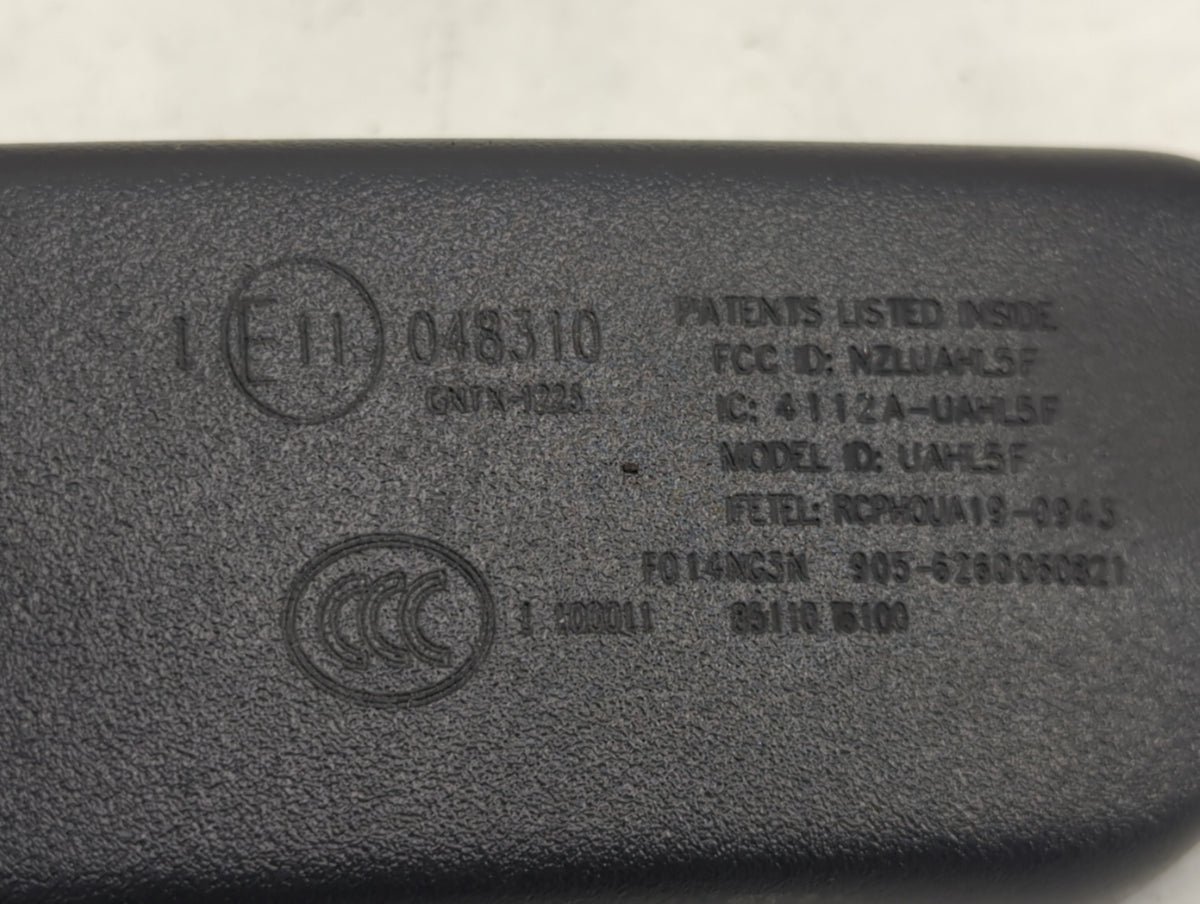 2022 Kia Stinger Interior Rear View Mirror Replacement OEM P/N:048310 GNTX-1225, NZLUAHL5F, 4112A-UAHL5F, UAHL5F Fits OEM Us