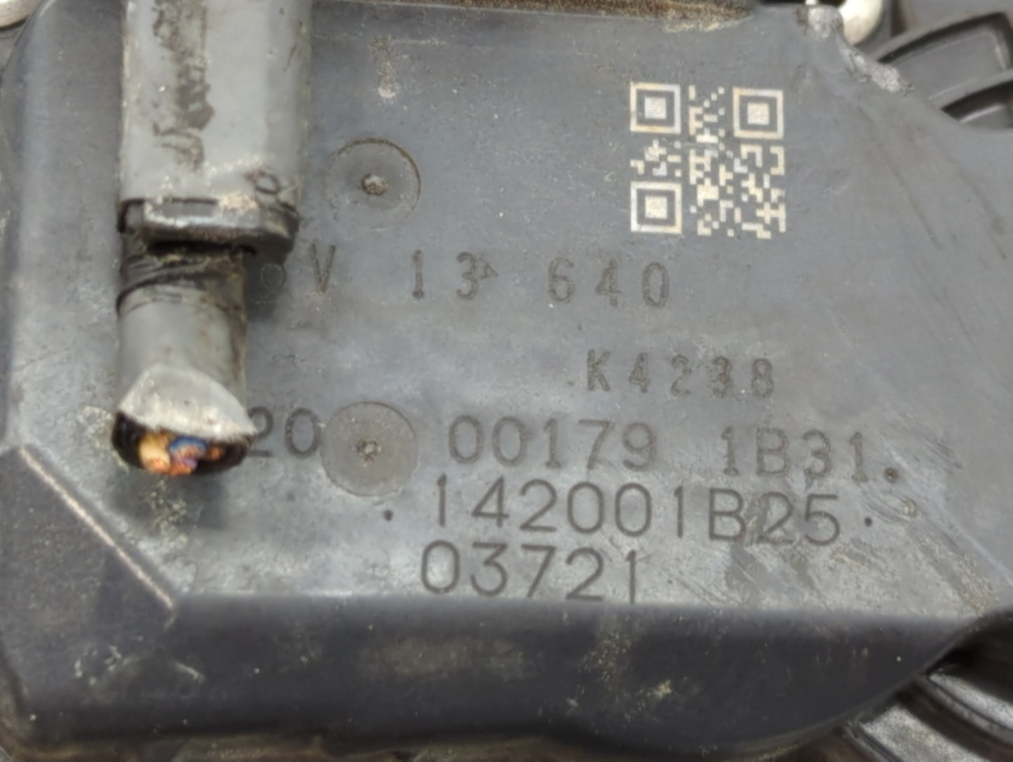 2018-2022 Mazda Cx-5 Throttle Body P/N:K4238 03721, 142001B25, 00179 1B31 Fits Fits 2018 2019 2020 2021 2022 OEM Used Auto P