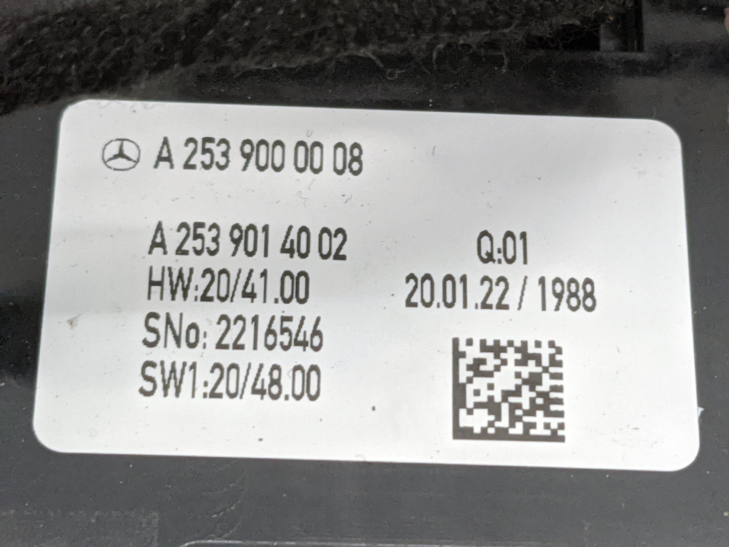 2020-2022 Mercedes-Benz Glc300 Radio AM FM Cd Player Receiver Replacement P/N:A2539000008 A2539014002 Fits Fits 2020 2021 20