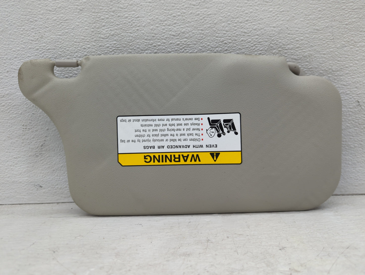 2022 Mitsubishi Mirage Sun Visor Shade Replacement Driver Left Mirror Fits OEM Used Auto Parts - Oemusedautoparts1.com