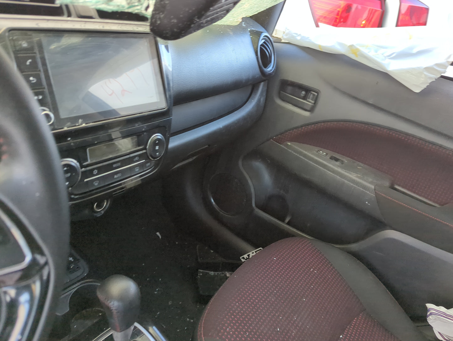 2022 Mitsubishi Mirage Passenger Glove Box Door Storage Compartment - Oemusedautoparts1.com