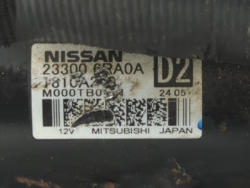 2022 Mitsubishi Outlander Car Starter Motor Solenoid OEM P/N:23300 6RA0A Fits OEM Used Auto Parts