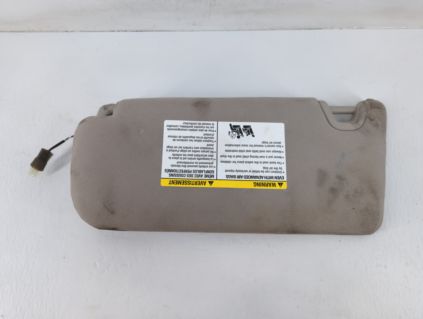 2021-2022 Nissan Altima Sun Visor Shade Replacement Passenger Right Mirror Fits Fits 2021 2022 OEM Used Auto Parts - Oemused