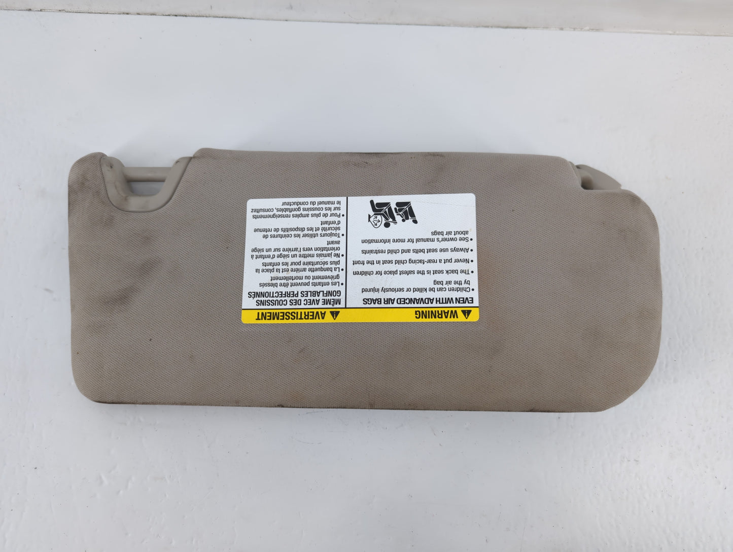 2021-2022 Nissan Altima Sun Visor Shade Replacement Driver Left Mirror Fits Fits 2021 2022 OEM Used Auto Parts - Oemusedauto