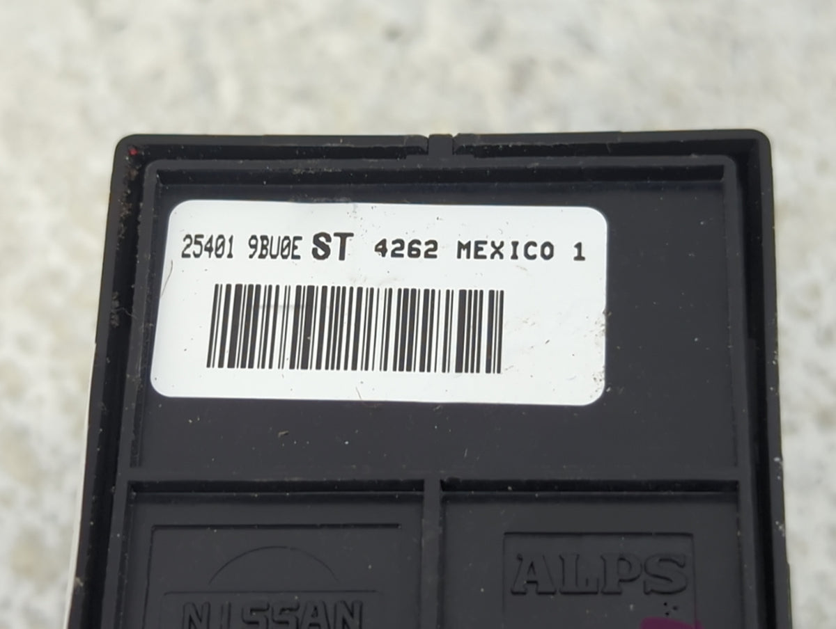 2022 Nissan Frontier Master Power Window Switch Replacement Driver Side Left P/N:25401 9BU0E Fits OEM Used Auto Parts - Oemu