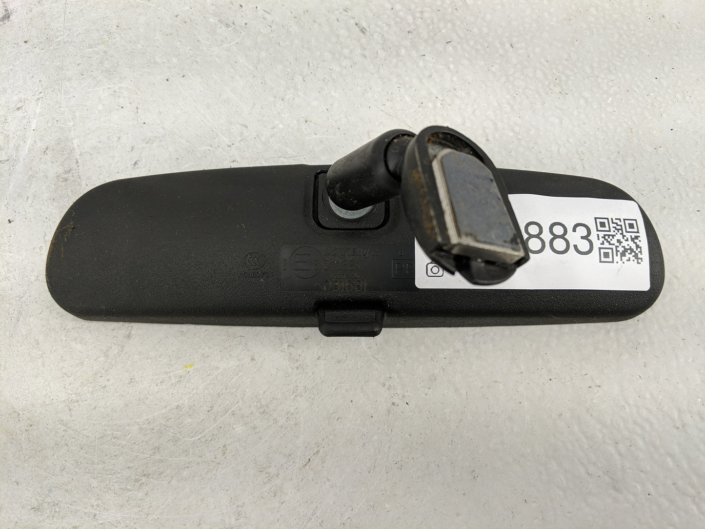 2018-2021 Nissan Kicks Interior Rear View Mirror Replacement OEM P/N:A048070 Fits OEM Used Auto Parts - Oemusedautoparts1.co