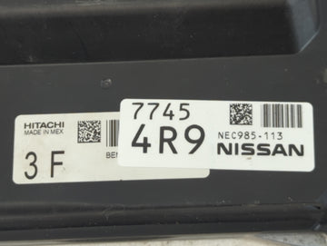 2020-2021 Nissan Kicks PCM Engine Control Computer ECU ECM PCU OEM P/N:NEC985-113 Fits Fits 2020 2021 2022 OEM Used Auto Parts