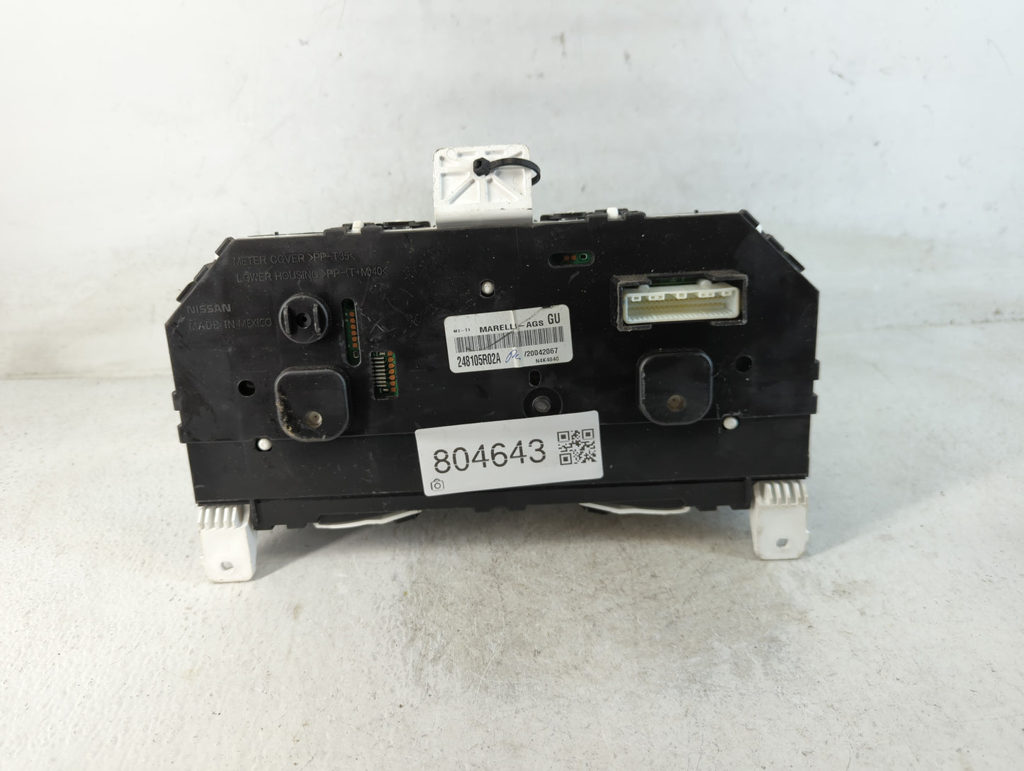 2021 Nissan Kicks Instrument Cluster Speedometer Gauges P/N:248105R02A Miles: Fits OEM Used Auto Parts - Oemusedautoparts1.c
