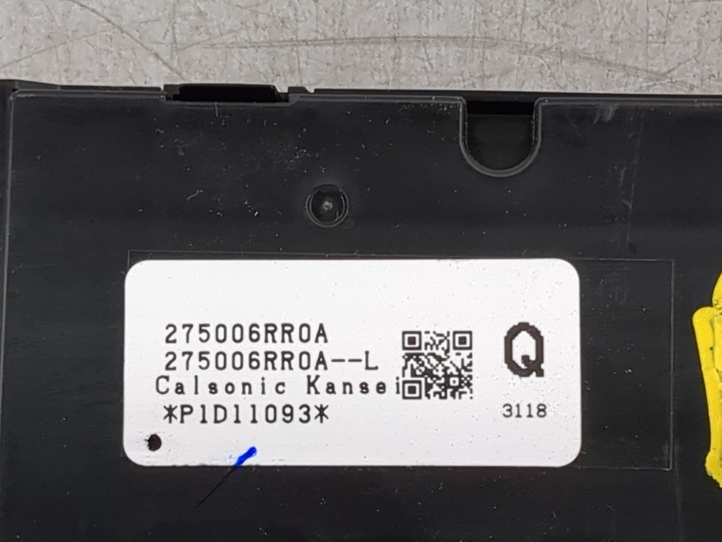 2021-2022 Nissan Rogue Climate Control Module Temperature AC/Heater Replacement P/N:275006RR0A Fits Fits 2021 2022 OEM Used