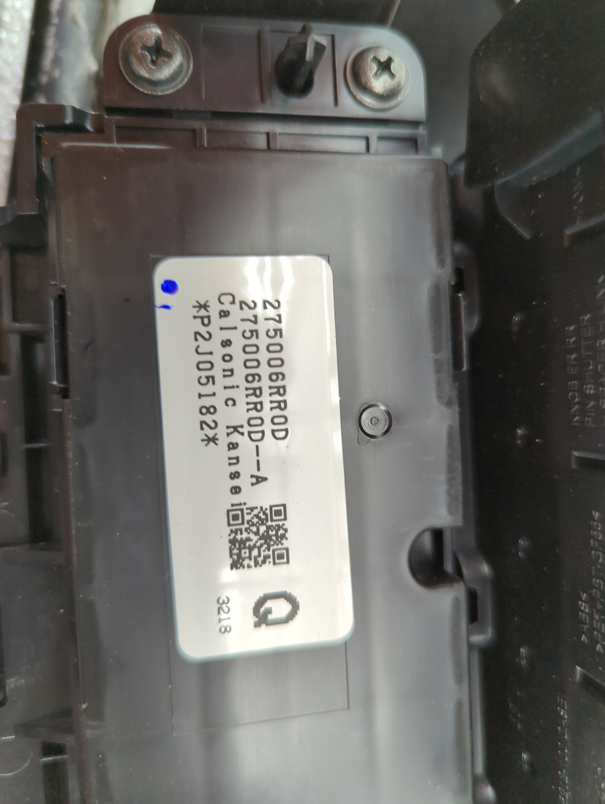 2022 Nissan Rogue Climate Control Module Temperature AC/Heater Replacement P/N:275006RR0D 275006RR0D--A Fits OEM Used Auto P