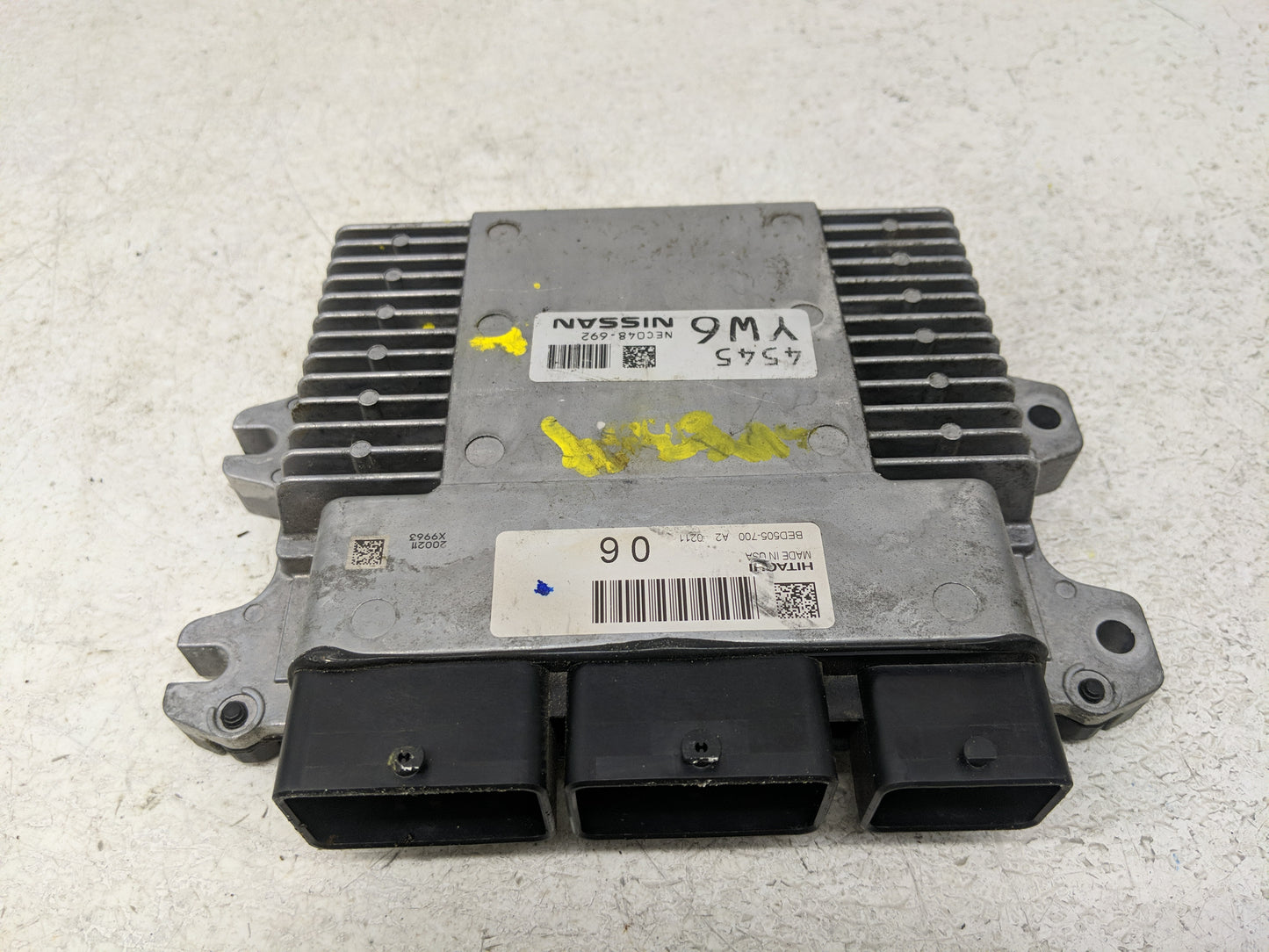 2020-2022 Nissan Sentra PCM Engine Control Computer ECU ECM PCU OEM P/N:NEC048-692 Fits Fits 2020 2021 2022 OEM Used Auto Pa