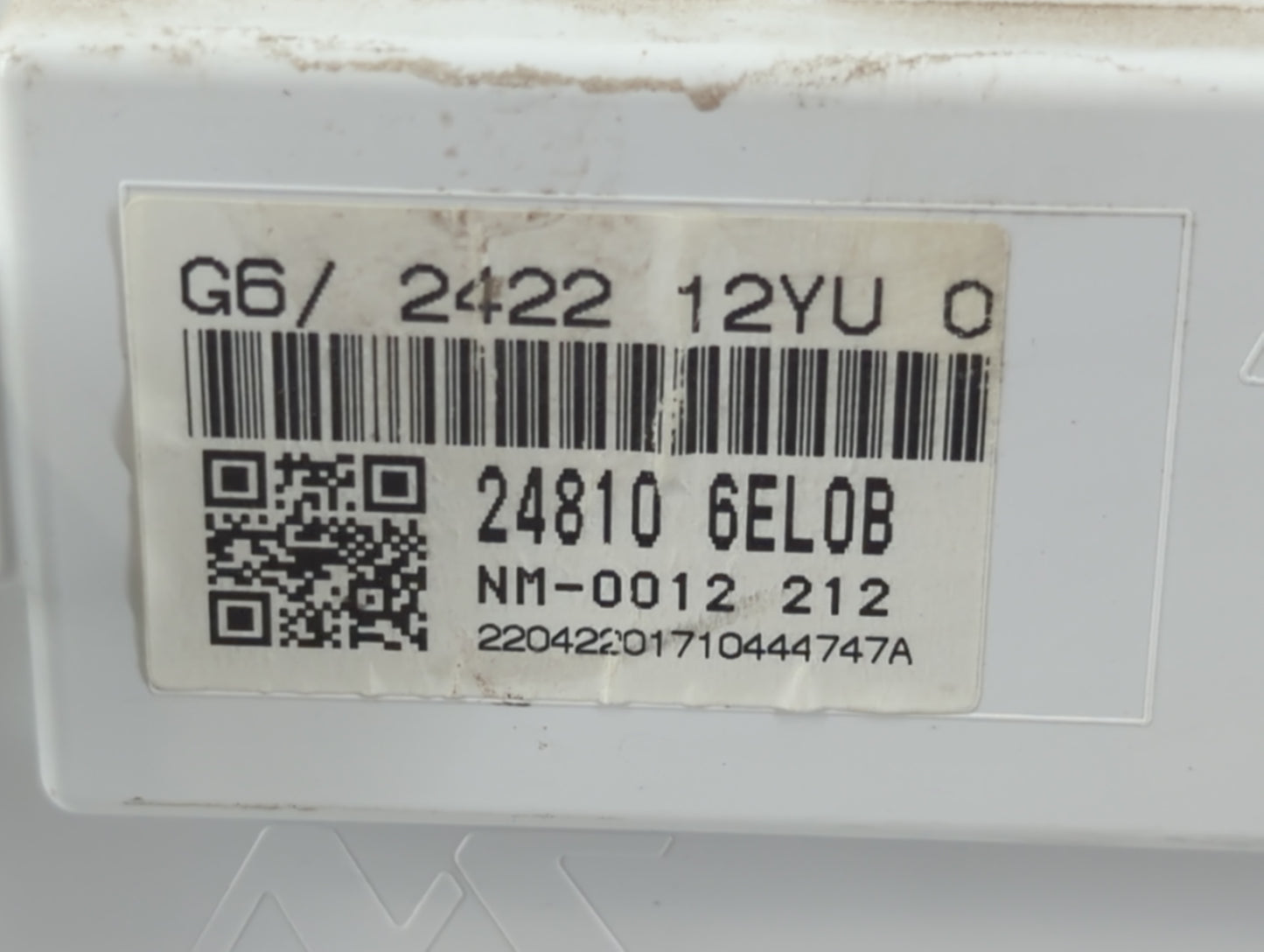 2020-2022 Nissan Versa Instrument Cluster Speedometer Gauges P/N:24810 6EL0B Fits Fits 2020 2021 2022 OEM Used Auto Parts -