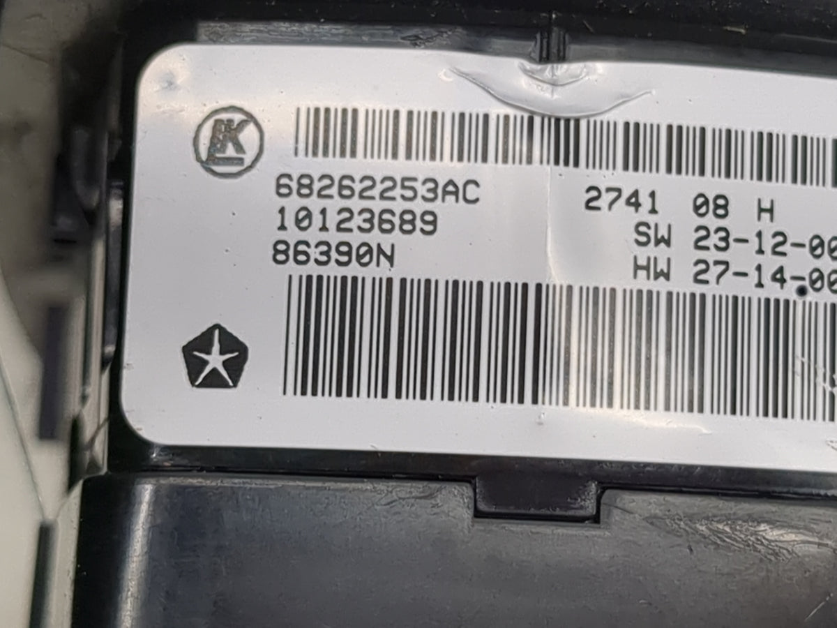2019-2022 Ram 1500 Master Power Window Switch Replacement Driver Side Left P/N:68262253AC 10123689 Fits OEM Used Auto Parts