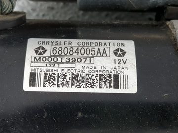 2015-2022 Ram Promaster City Car Starter Motor Solenoid OEM P/N:68084005AA Fits Fits 2014 2015 2016 2017 2018 2019 2020 2021 2022 OEM Used Auto Parts