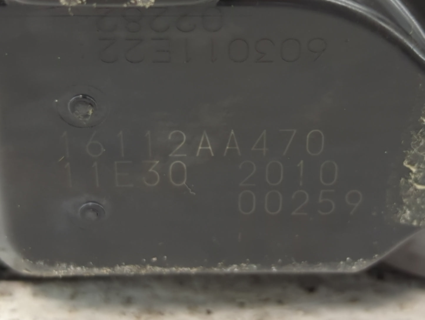 2017-2022 Subaru Impreza Throttle Body P/N:16112AA470 Fits Fits 2017 2018 2019 2020 2021 2022 OEM Used Auto Parts - Oemuseda