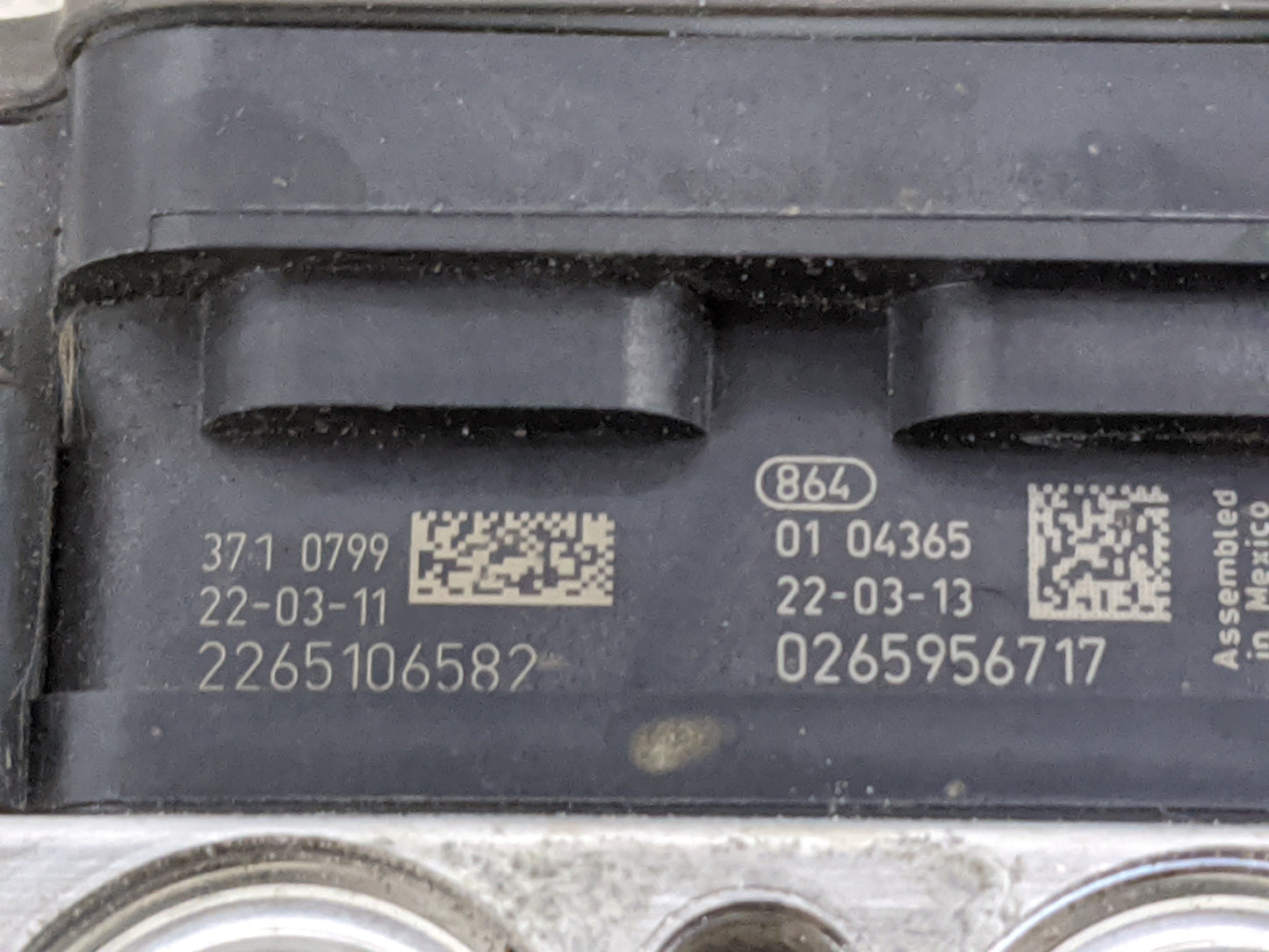 2020-2022 Subaru Legacy ABS Pump Control Module Replacement P/N:27536AN00C 27538AN00C, 0265956717 Fits Fits 2020 2021 2022 O