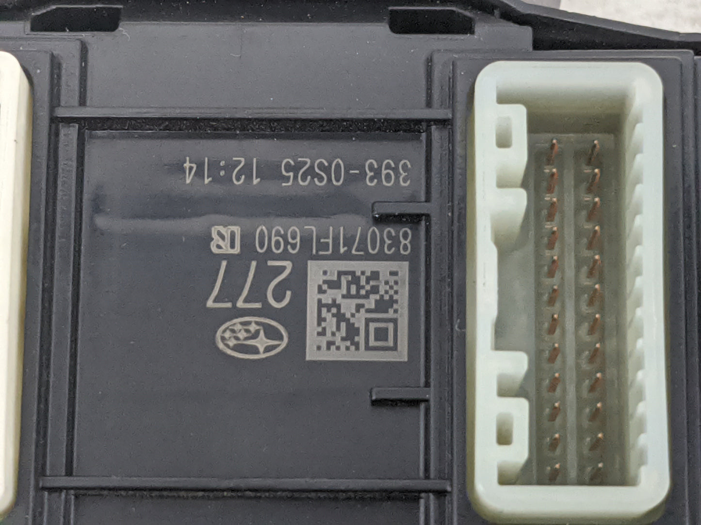 2022 Subaru Xv Master Power Window Switch Replacement Driver Side Left P/N:83071FL690 Fits OEM Used Auto Parts - Oemusedauto