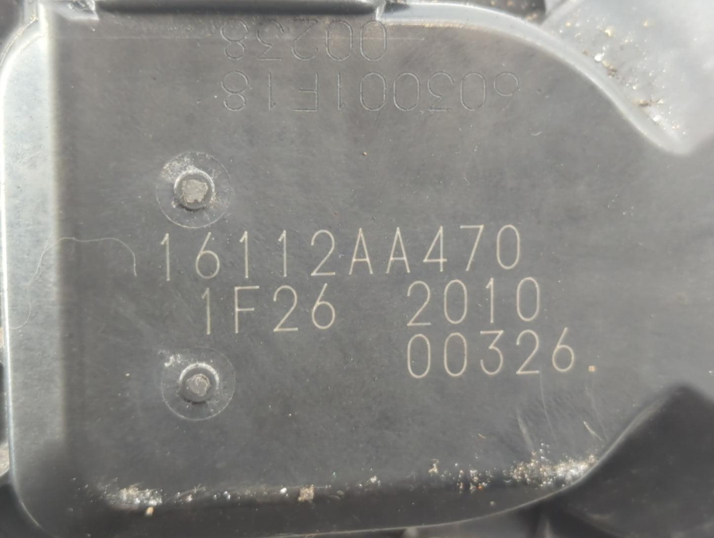 2022 Subaru Xv Throttle Body P/N:16112AA470 Fits Fits 2017 2018 2019 2020 2021 OEM Used Auto Parts - Oemusedautoparts1.com