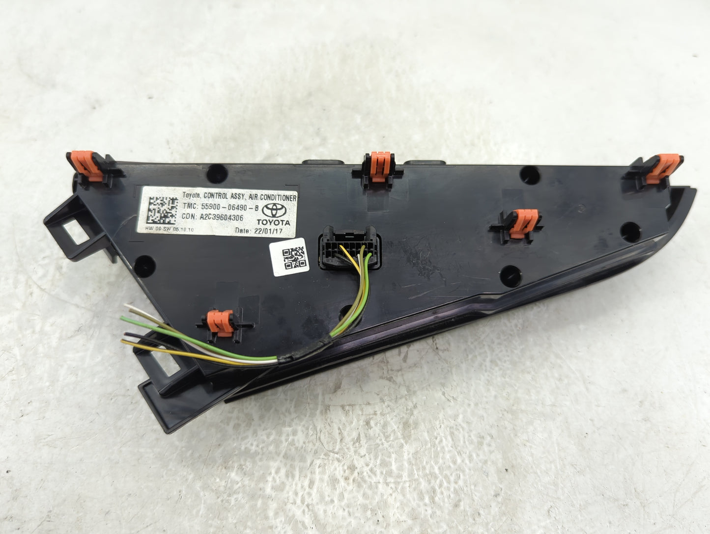 2018-2022 Toyota Camry Climate Control Module Temperature AC/Heater Replacement P/N:55900-06490-B Fits OEM Used Auto Parts -