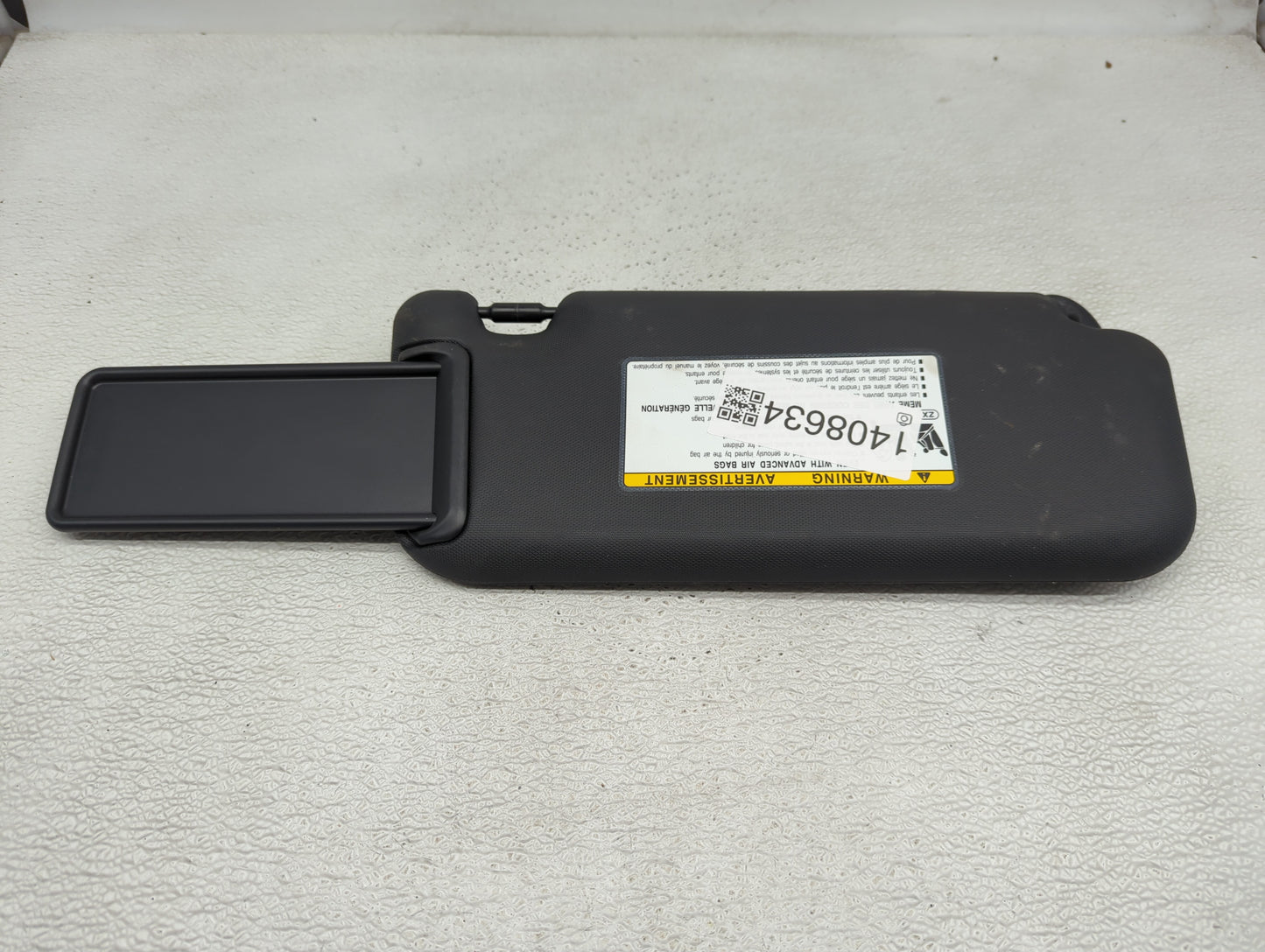 2019-2022 Toyota Corolla Sun Visor Shade Replacement Driver Left Mirror Fits Fits 2019 2020 2021 2022 OEM Used Auto Parts -