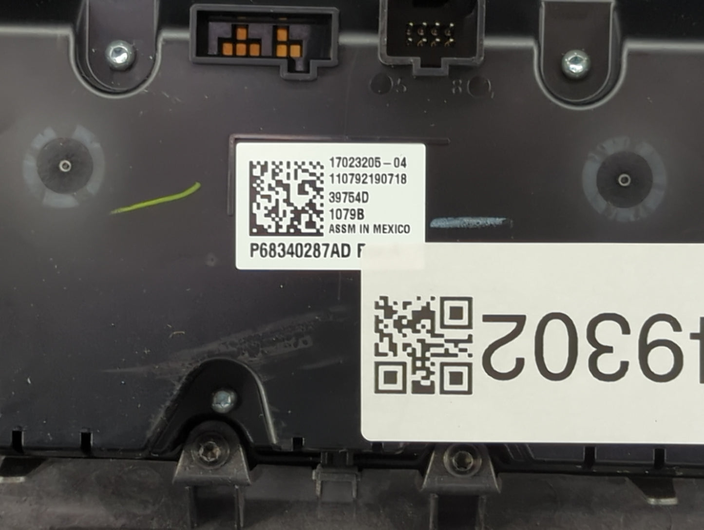 2020-2022 Toyota Highlander Climate Control Module Temperature AC/Heater Replacement P/N:P68340287AD Fits Fits 2020 2021 202