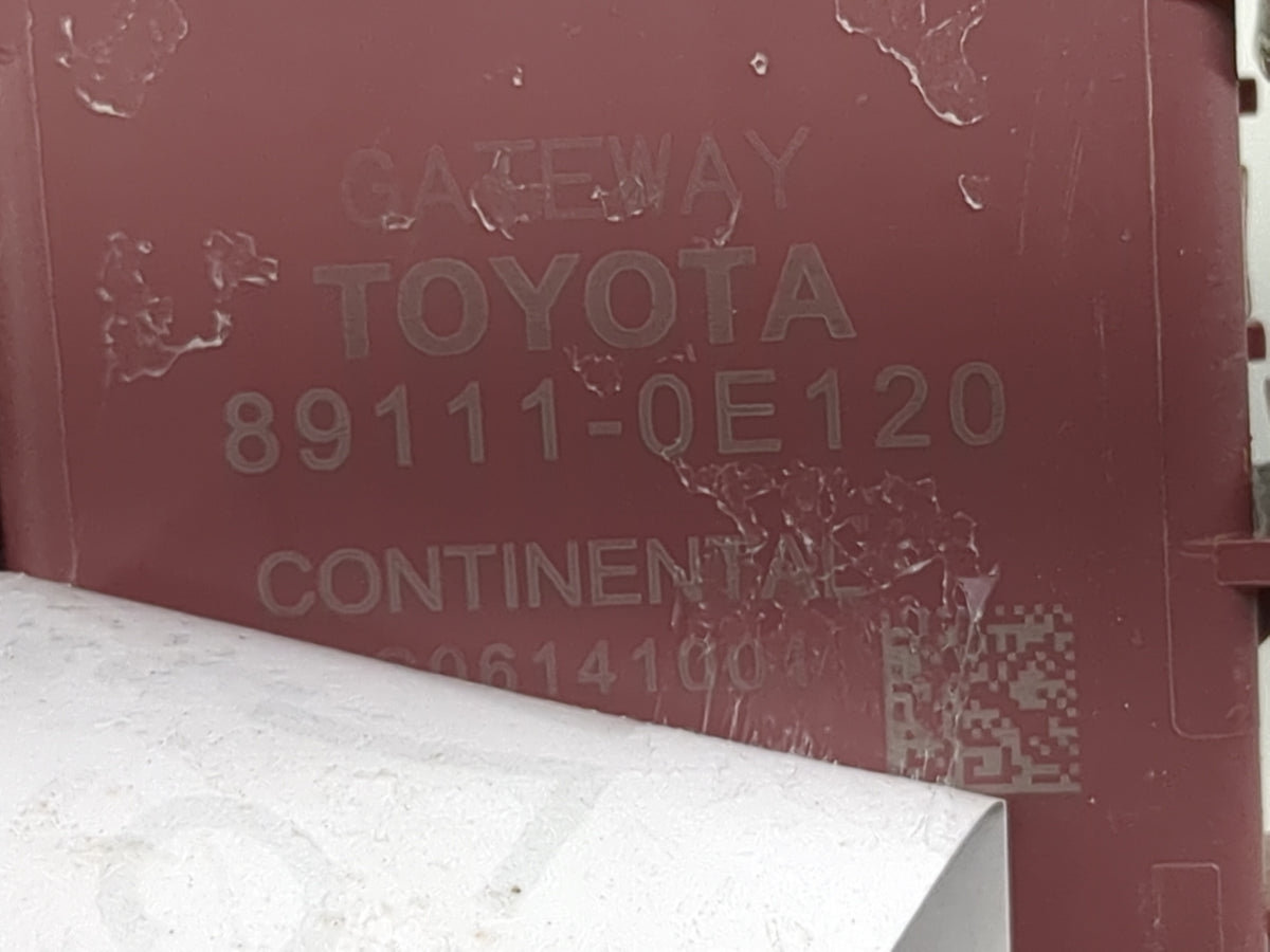 2020-2022 Toyota Highlander Gateway Control Module 89111-0e120 - Oemusedautoparts1.com