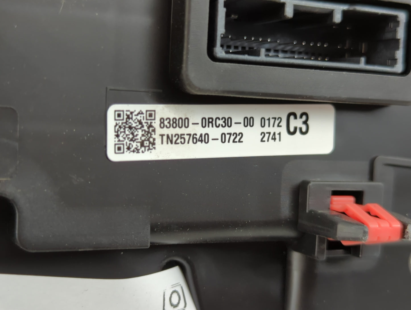 2022 Toyota Rav4 Instrument Cluster Speedometer Gauges P/N:83800-0RC30 Fits OEM Used Auto Parts - Oemusedautoparts1.com