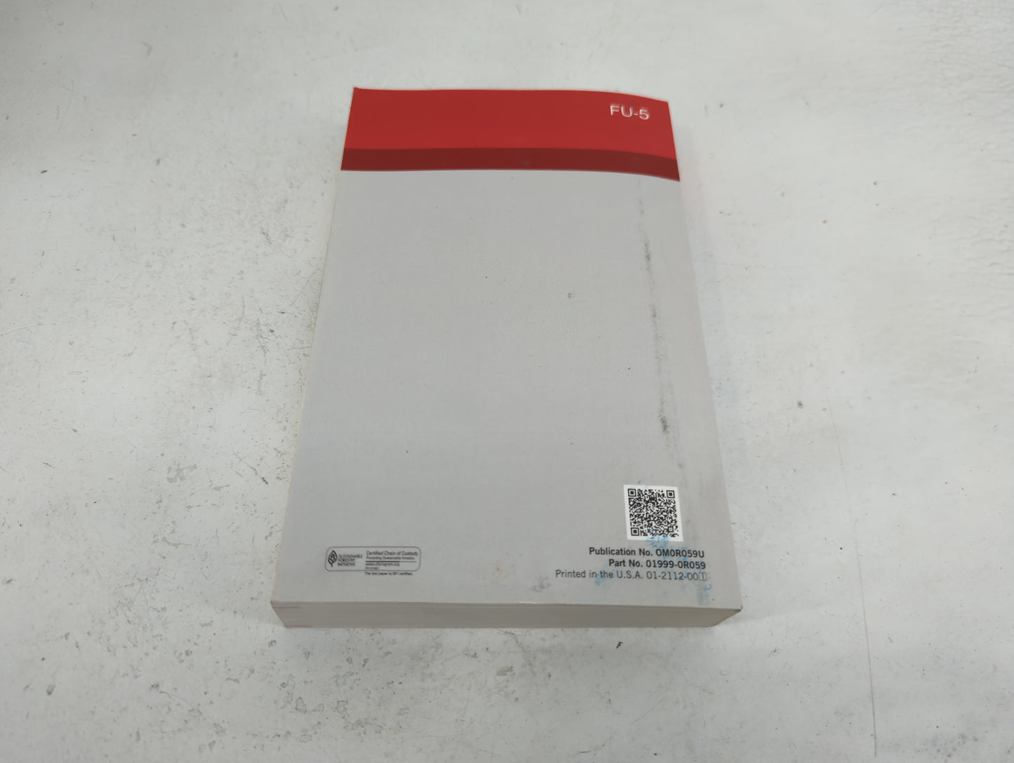 2022 Toyota Rav4 Owners Manual Book Guide P/N:OM0R059U 01999-0R059 OEM Used Auto Parts - Oemusedautoparts1.com