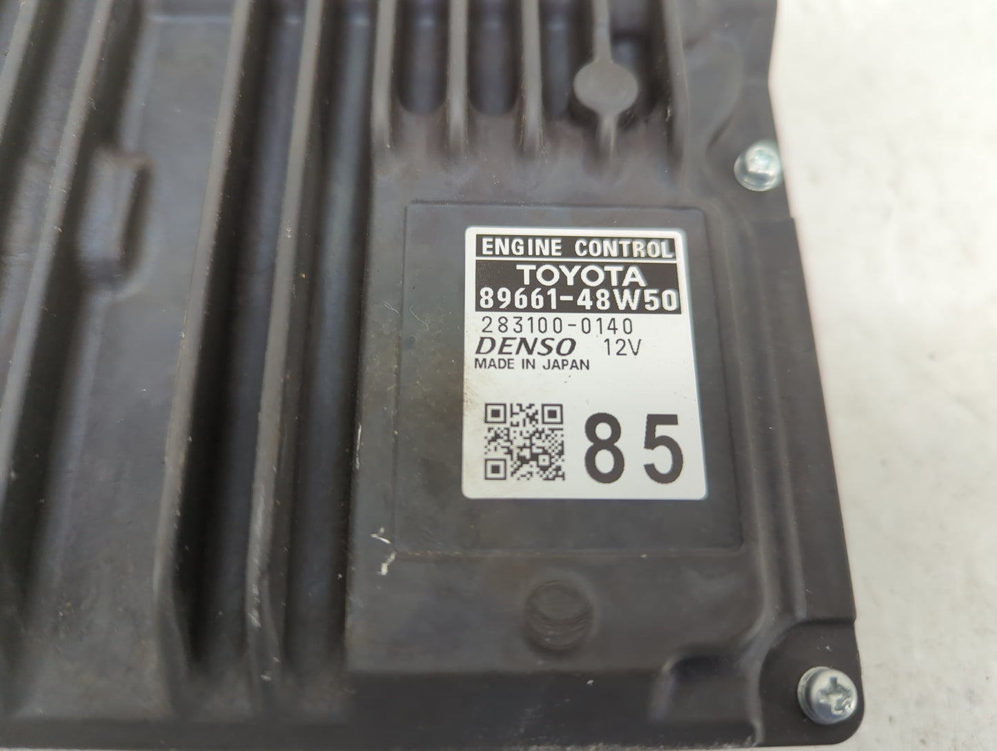 2022 Toyota Venza PCM Engine Control Computer ECU ECM PCU OEM P/N:89661-48W50 283100-0140 Fits OEM Used Auto Parts - Oemused
