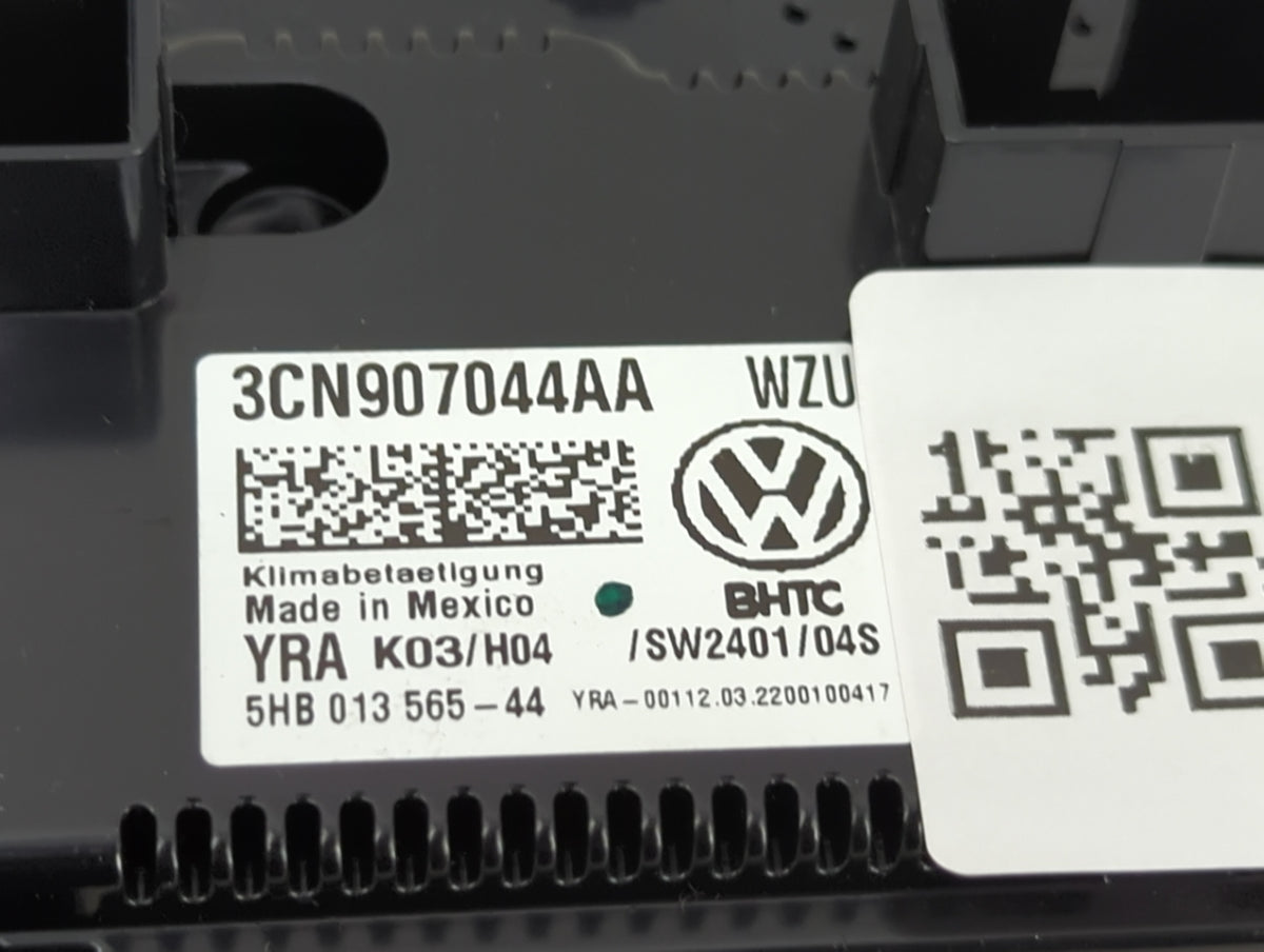 2022 Volkswagen Atlas Climate Control Module Temperature AC/Heater Replacement P/N:3CN907044AA 5HB013565-44 Fits OEM Used Au